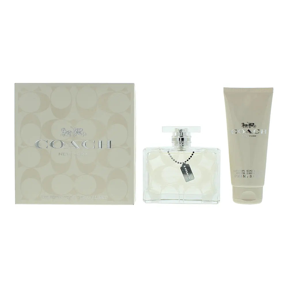 Coach Signature 2 Piece Gift Set: Eau De Parfum 100ml - Body Lotion 100ml Coach