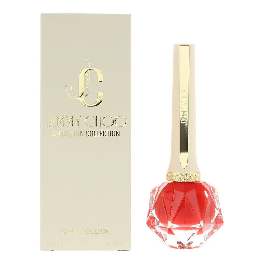 Jimmy Choo Seduction Collection 004 Radiant Coral Nail Polish 15ml Jimmy Choo