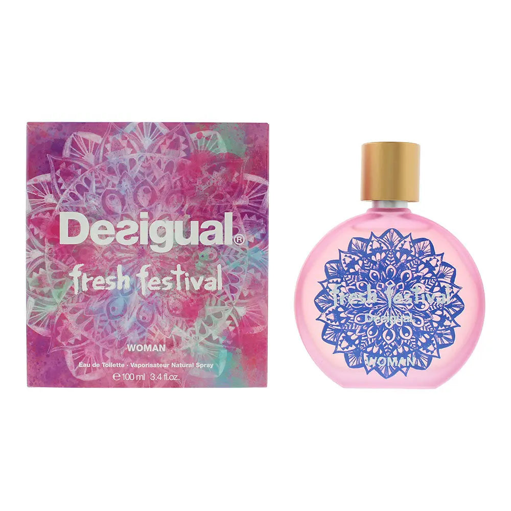 Desigual Fresh Festival Woman Eau De Toilette 100ml Desigual
