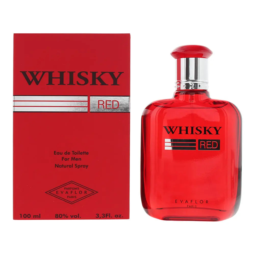 Evaflor Whisky Red Eau De Toilette 100ml Evaflor