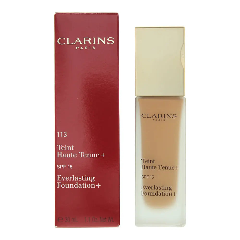 Clarins Everlasting Spf 15 113 Chestnut Foundation 30ml Clarins