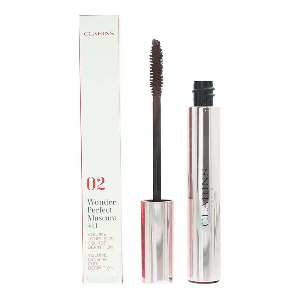 Clarins Wonder Perfect 4D 02 Perfect Brown Mascara 8ml Clarins