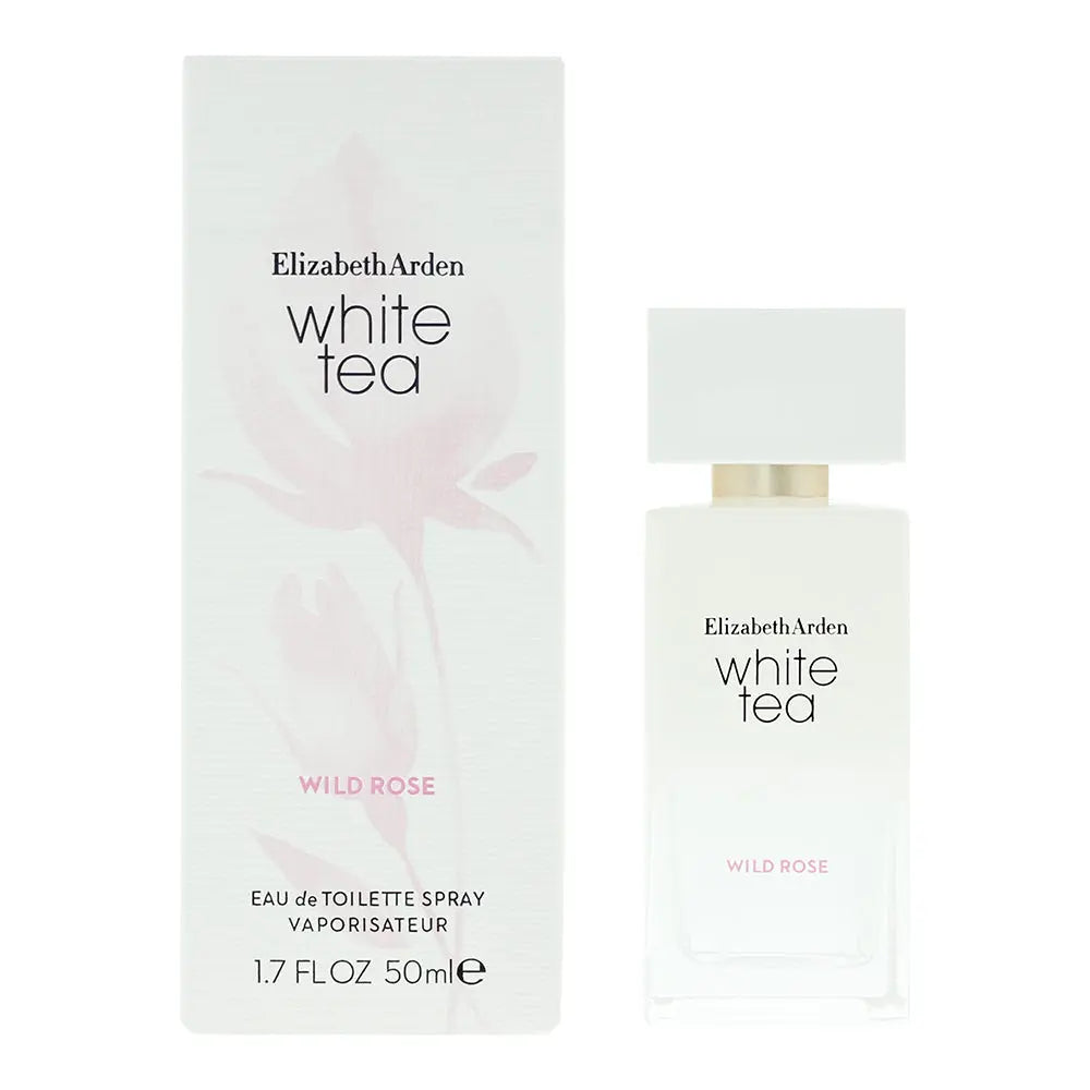 Elizabeth Arden White Tea Wild Rose Eau De Toilette 50ml Elizabeth Arden