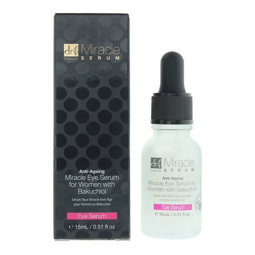 Dr Botanicals Anti-Ageing Miracle Eye Serum For Women With Bakuchiol 15ml Dr Botanicals