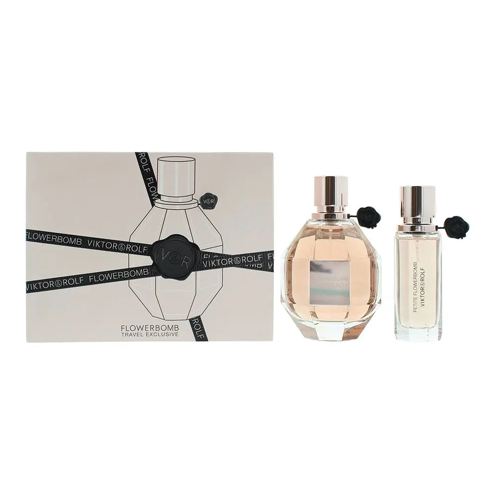 Viktor  Rolf Flowerbomb 2 Piece Gift Set: Eau de Parfum 100ml - Eau de Parfum 20ml Viktor and Rolf