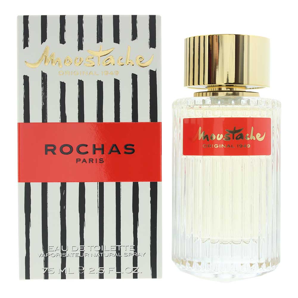 Rochas Moustache Eau De Toilette 75ml Rochas