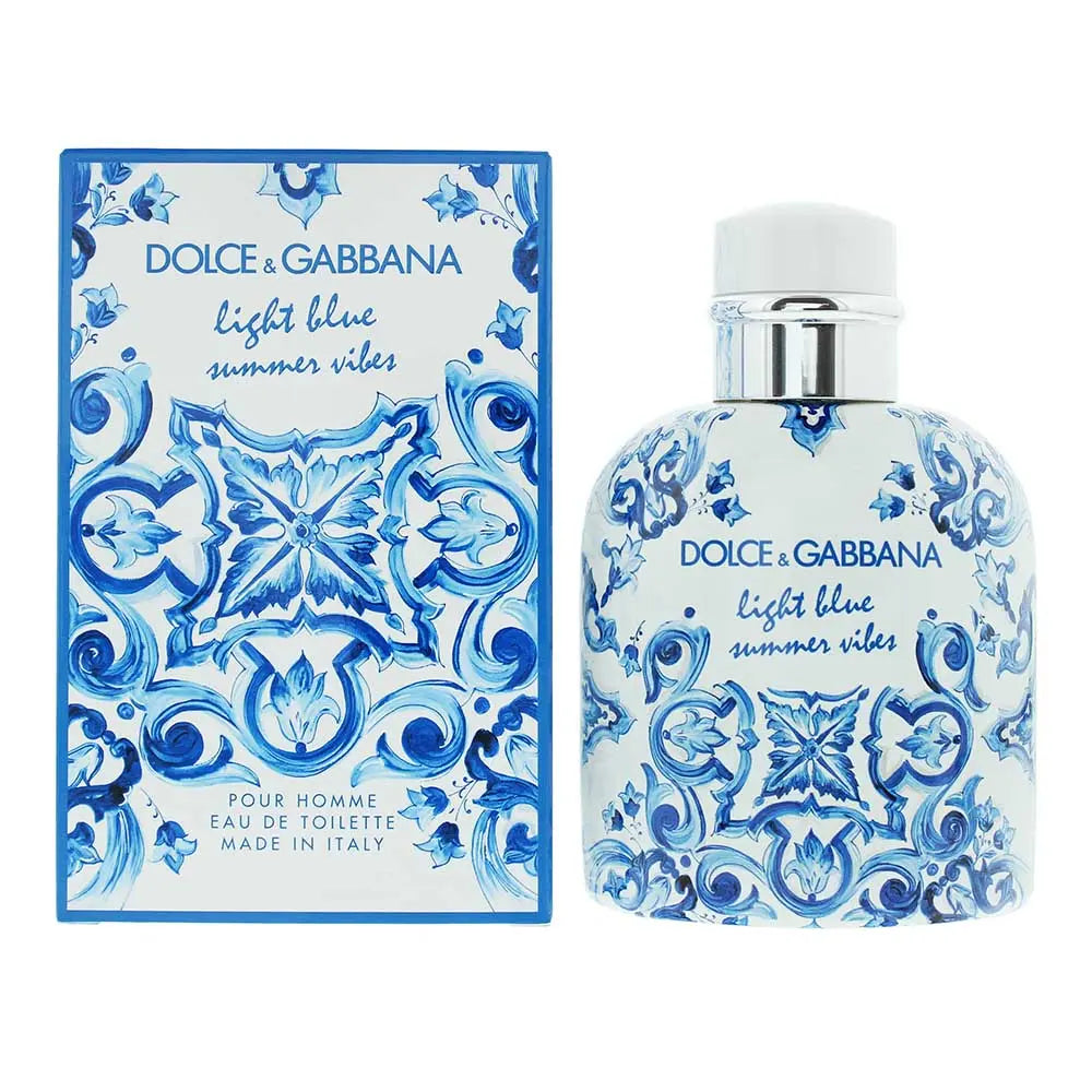 Dolce & Gabbana Light Blue Summer Vibes Pour Homme Eau de Toilette 125ml Dolce & Gabbana