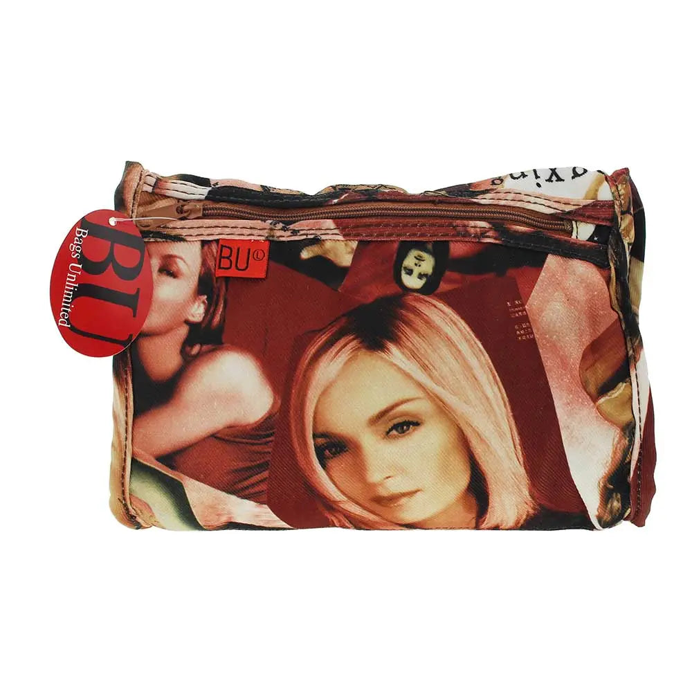 Bags Unlimited St. Tropez Brown Side Zip Pouch Scent Global