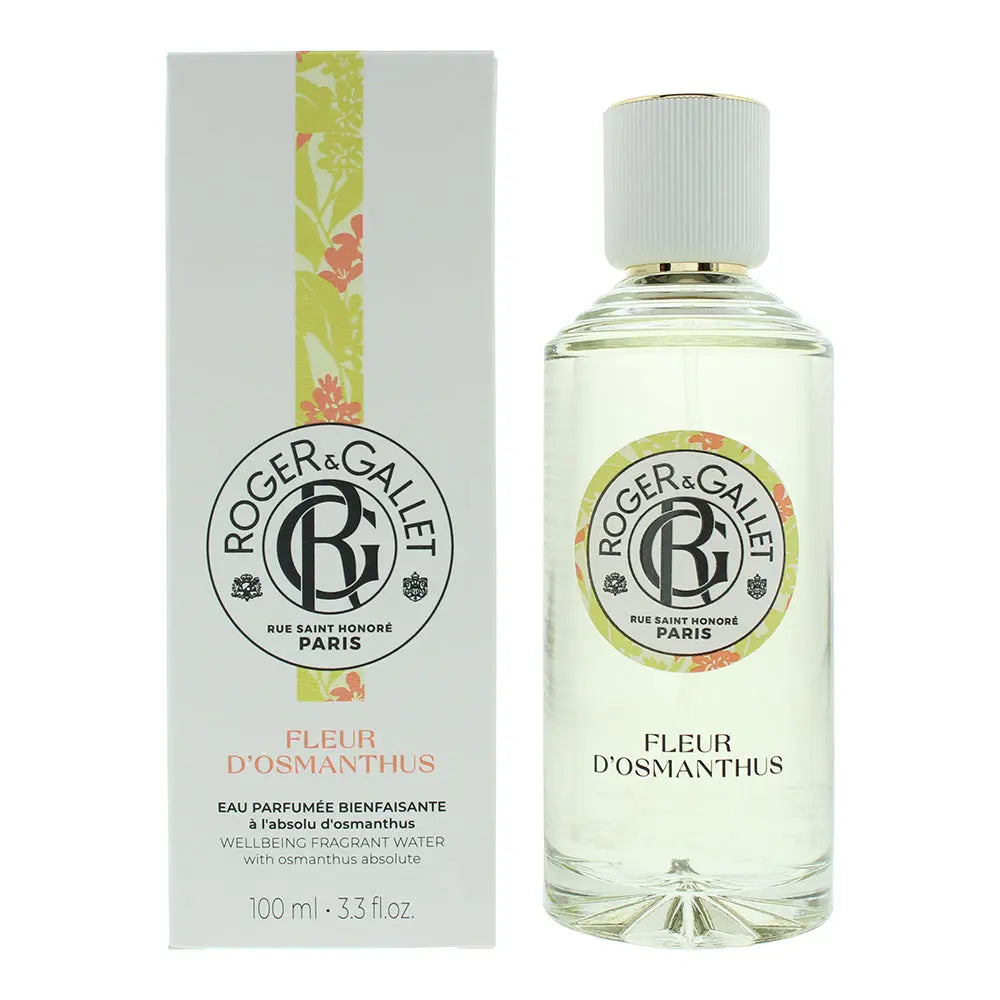 Roger  Gallet Fleur D'osmanthus Fragrant Wellbeing Water 100ml Roger & Gallet