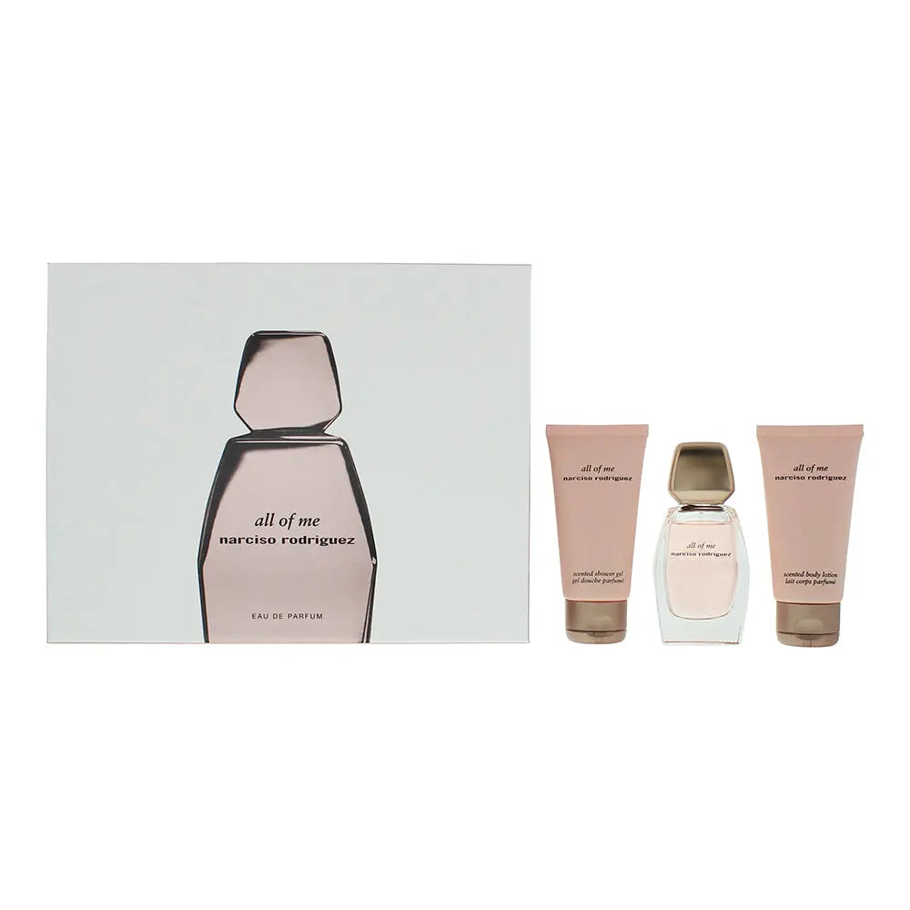Narciso Rodriguez All of Me Gift Set EDP 50ml + B/Lotion 50ml + S/Gel 50ml