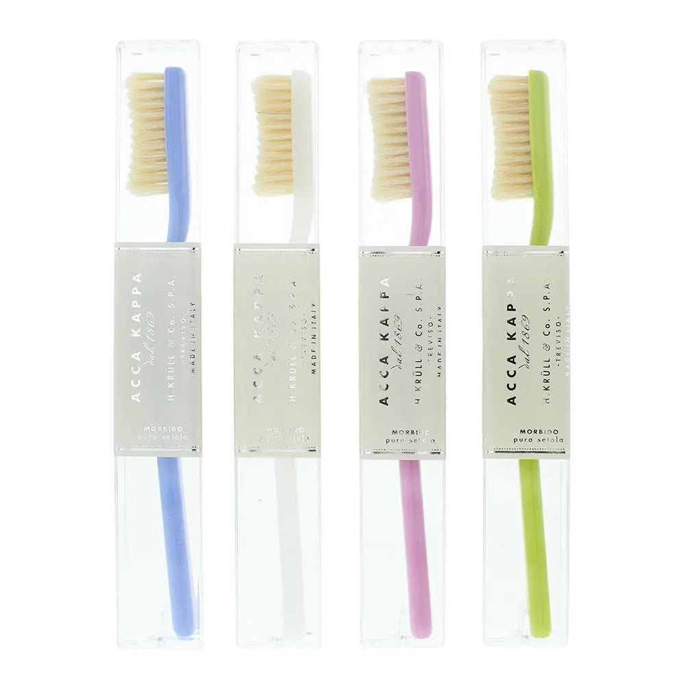 Acca Kappa Soft Natural Bristles Toothbrush 1 Acca Kappa