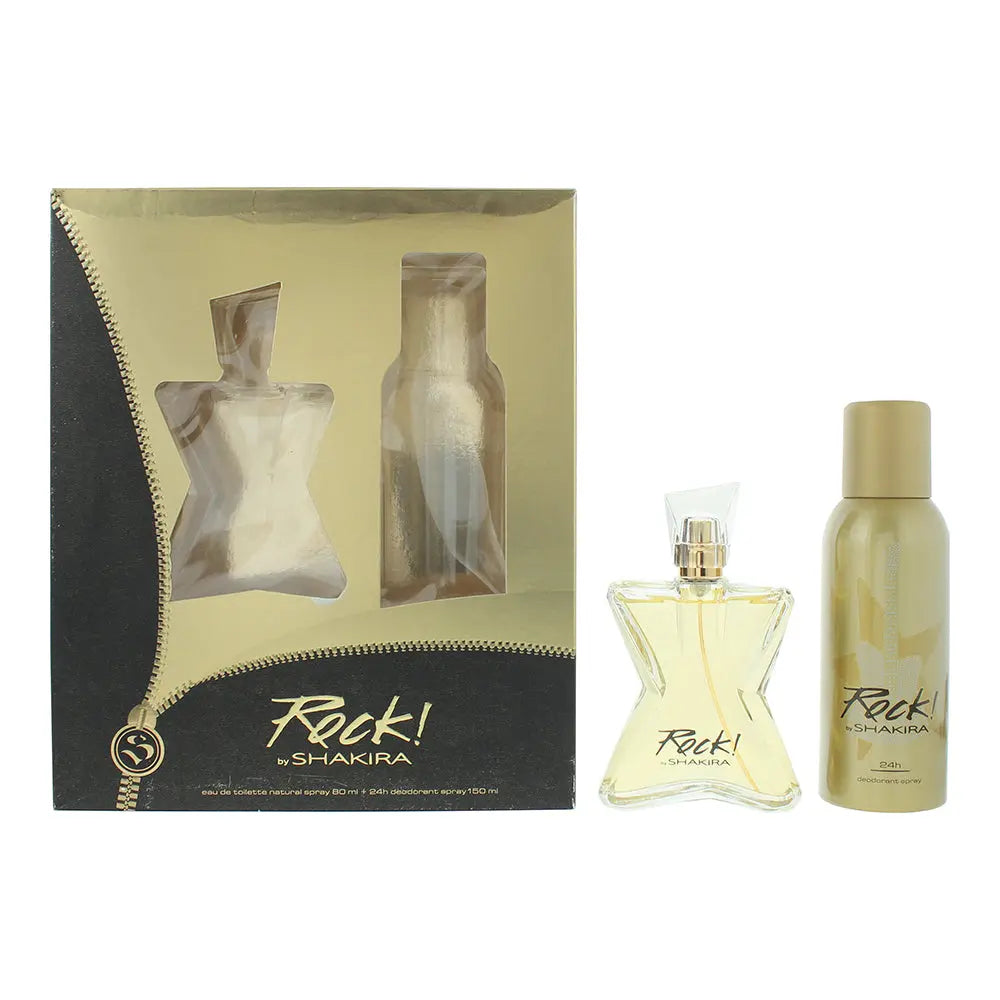 Shakira Rock! Gift Set Eau de Toilette 80ml + Deodorant Spray 150ml Shakira