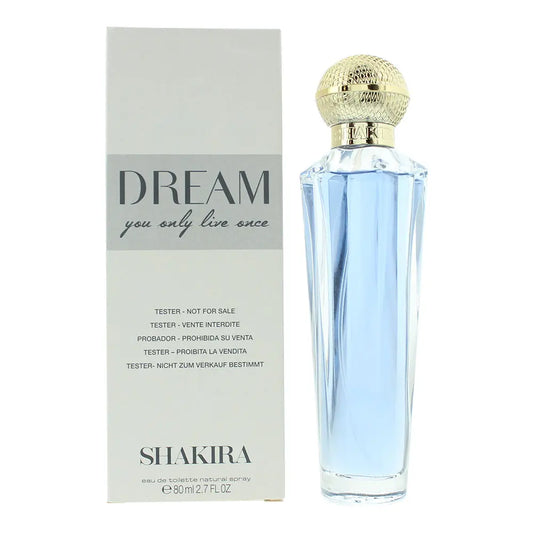 Shakira Dream You Only Live Once Tester Eau De Toilette 80ml