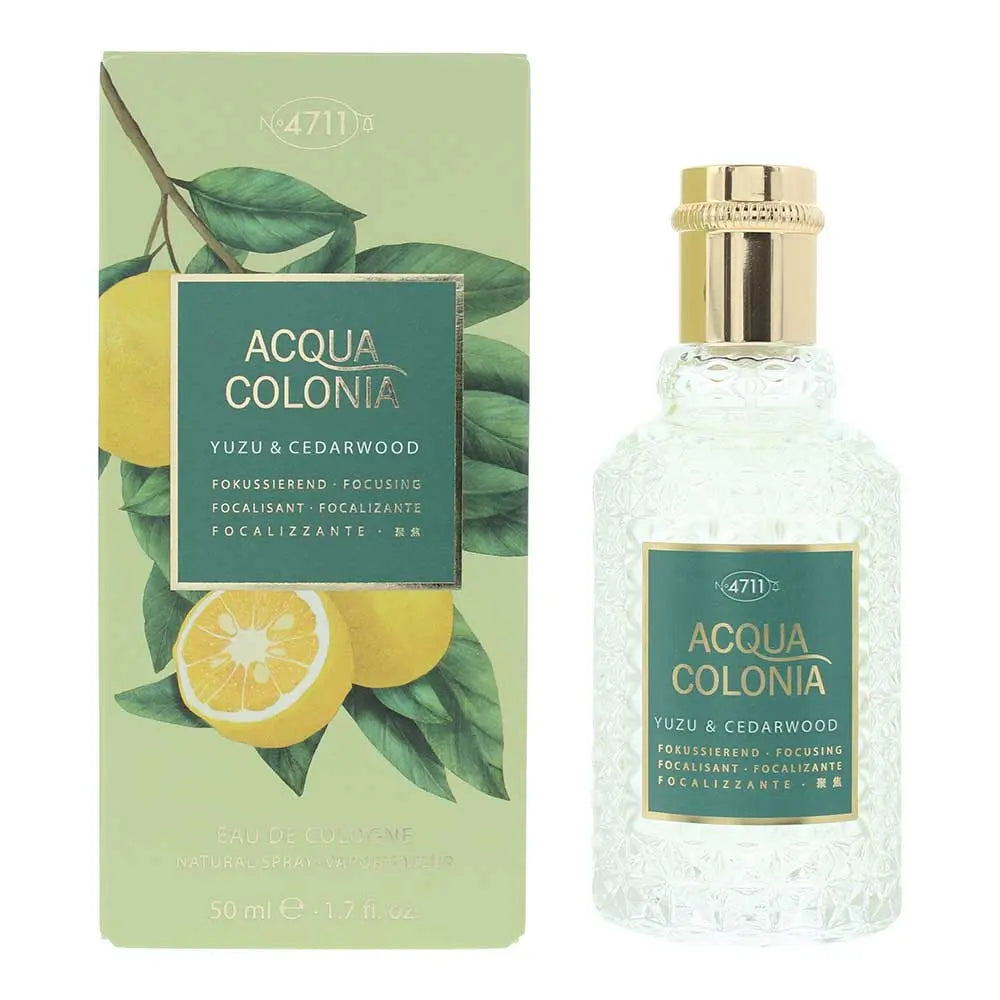 4711 Acqua Colonia Yuzu  Cedarwood Eau de Cologne 50ml 4711