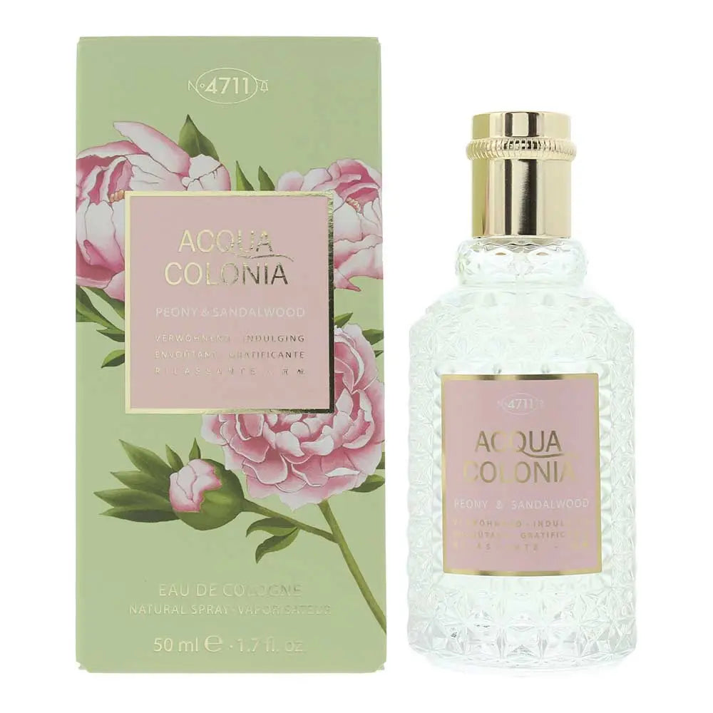 4711 Acqua Colonia Peony & Sandalwood Eau de Cologne 50ml 4711