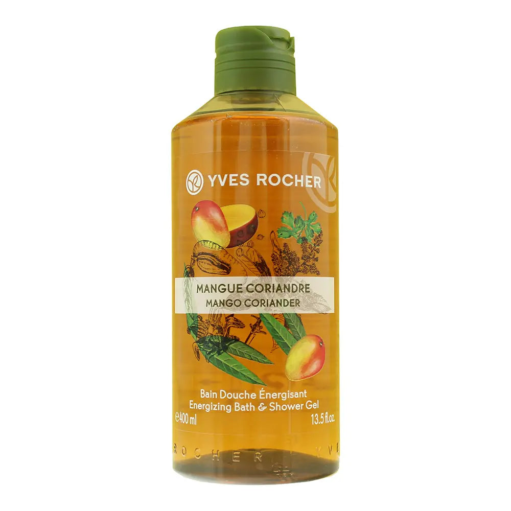 Yves Rocher Mango Coriander Energizing Bath  Shower Gel 400ml Yves Rocher