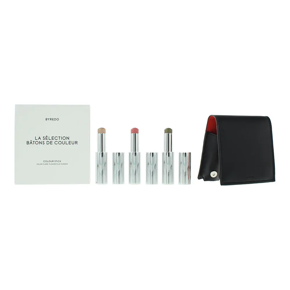 Set 3 + Leather Pouch Solar Flare Flower Play Kumato Face St