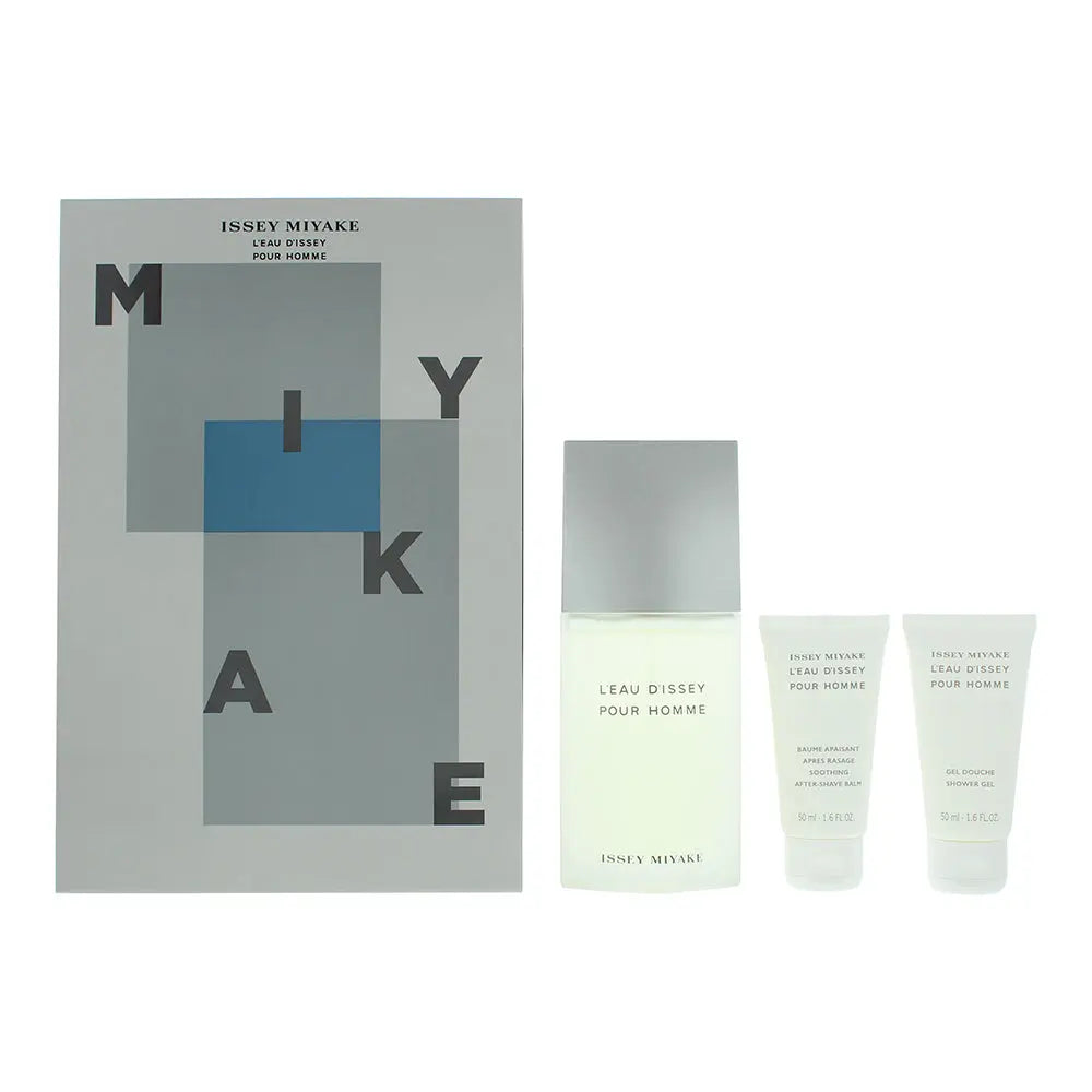 Leau D Pour Homme 3 Piece Gift Set Eau de Toilette