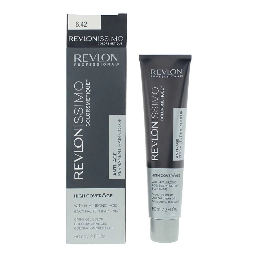 Revlon Revlonissimo Colorsmetique 6.42 Dark Pearly Chestnut Blonde Hair Colour 6 Revlon