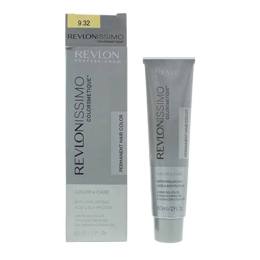 Revlon Revlonissimo Colorsmetique 9.32 Very Light Golden Pearl Blonde Hair Colou Revlon