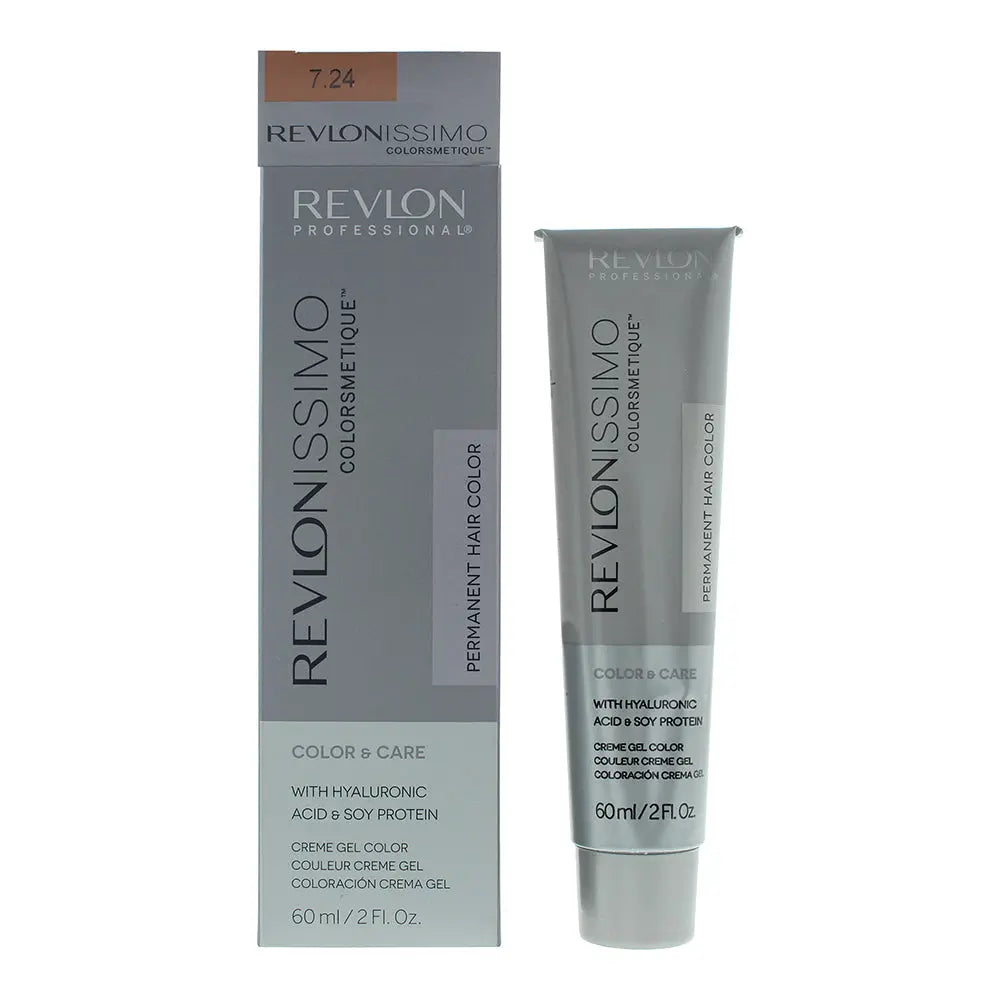 Revlonissimo Colorsmetique 7.24 Coppery Pearl Blonde Hair