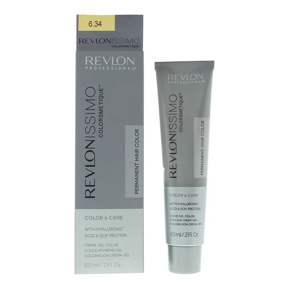 Revlonissimo Colorsmetique 6.34 Dark Coppery Blonde Hair