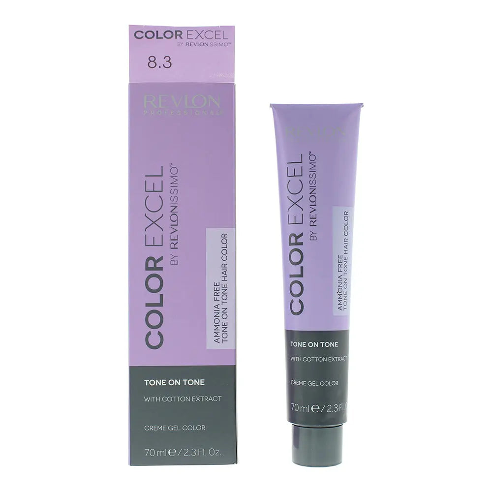Excel Revlonissimo Hair 8.3 Light Golden Blonde