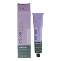 Revlon Color Excel by Revlonissimo Hair Color 70ml - 5.24 Light Iridescent Coppre Brown