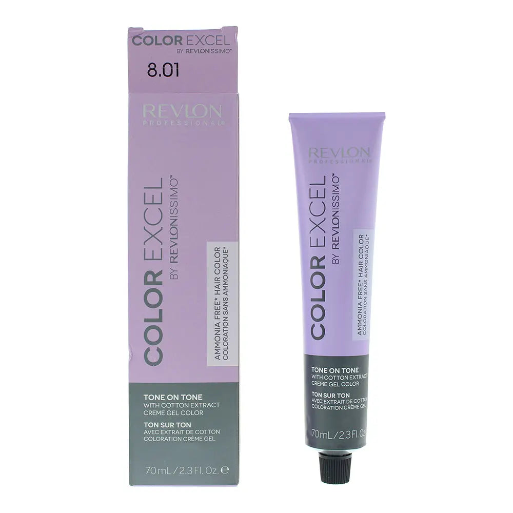 Excel Revlonissimo Hair 8.01 Light Ash Blonde