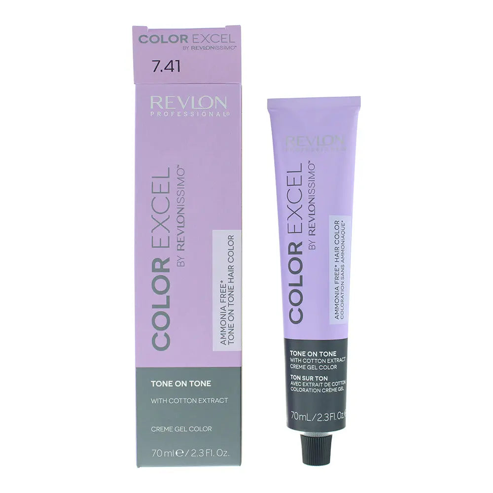 Excel Revlonissimo Hair 7.41 Dark Chestnut Blonde