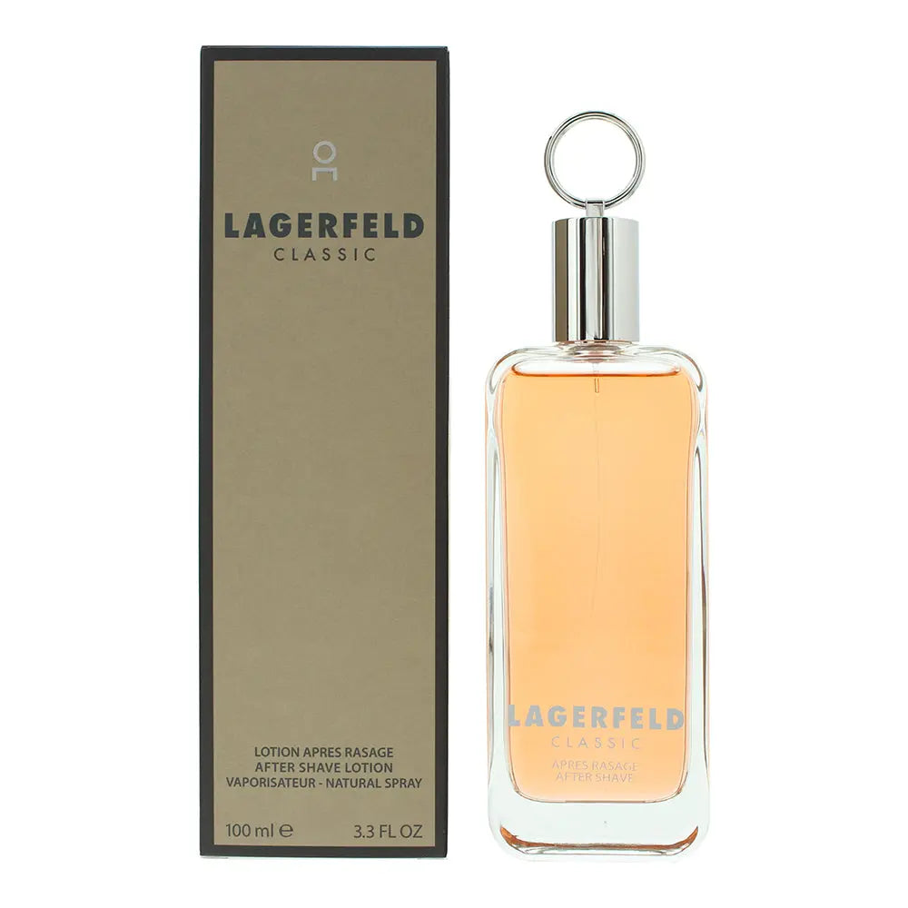 Karl Lagerfeld Classic Aftershave Lotion 100ml Karl Lagerfeld