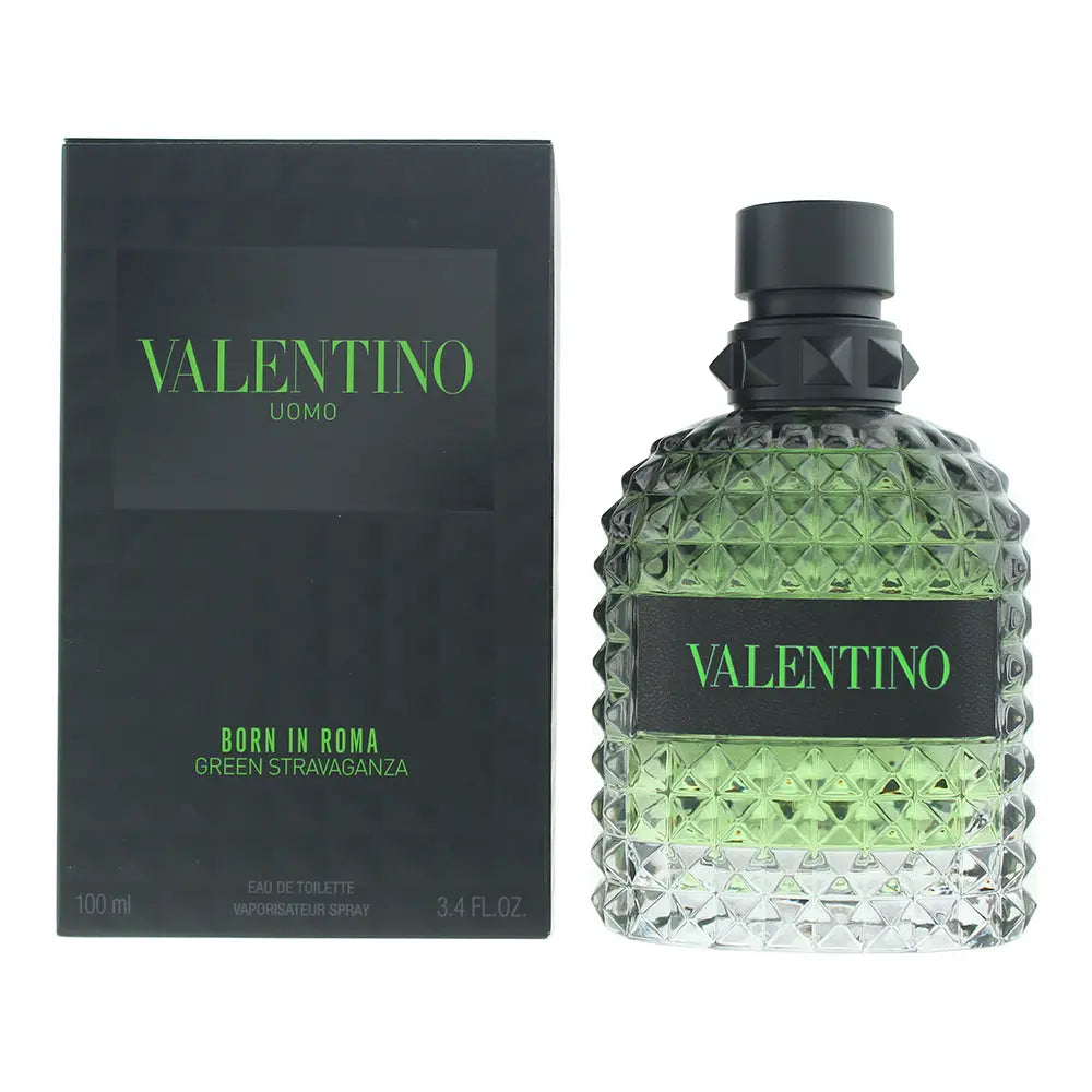 VALENTINO BORN IN ROMA GREEN STRAVAGANZA EDT SPRAY 100ML CRM