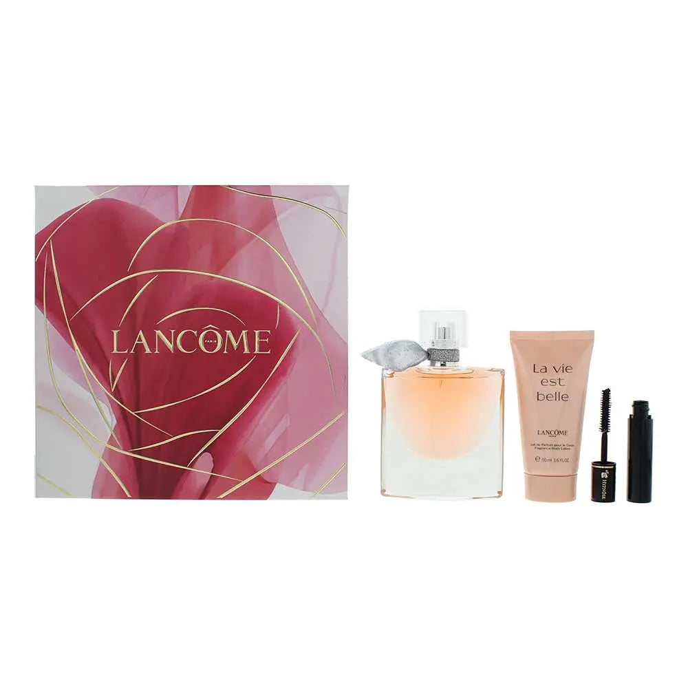 Lancôme La Vie Est Belle 3 Piece Gift Set: Eau de Parfum 50ml La Vie Est Belle