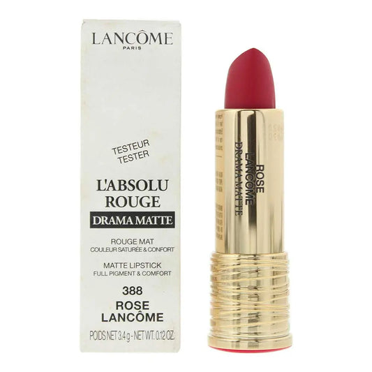 Lancôme L'Absolu Rouge Drama Matte Tester 388 Rose Lancôme Lipstick 3.4g