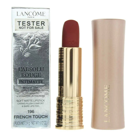 Lancôme L'Absolu Rouge Intimatte Tester 196 French Touch Lipstick 3.4g