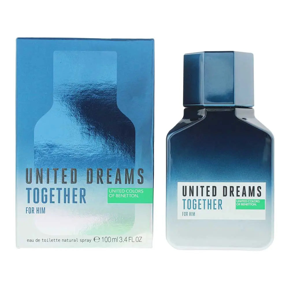Benetton United Dreams Together For Him Eau De Toilette 100ml Benetton