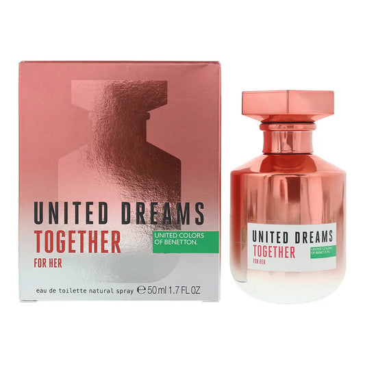 Benetton United Dreams Together For Her Eau De Toilette 50ml Benetton