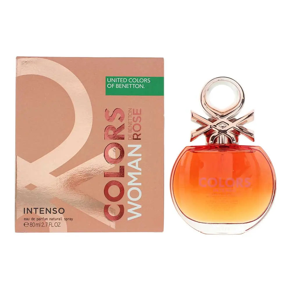 Benetton Colours De Benetton Woman Rose Intenso Eau De Parfum 80ml Benetton