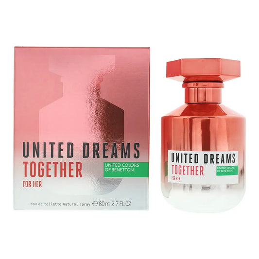 Benetton United Dreams Together For Her Eau De Toilette 80ml Benetton