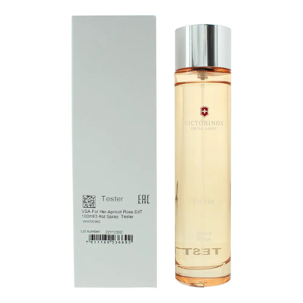 Swiss Army Victorinox For Her Apricot Rose Eau De Toilette 100ml Tester