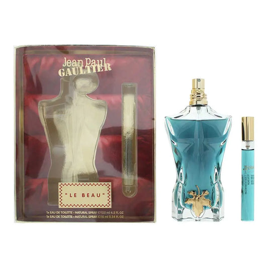 Jean Paul Gaultier Le Beau 2 Piece Gift Set: Eau de Toilette 125ml - Eau de Toilette 10ml Le Beau