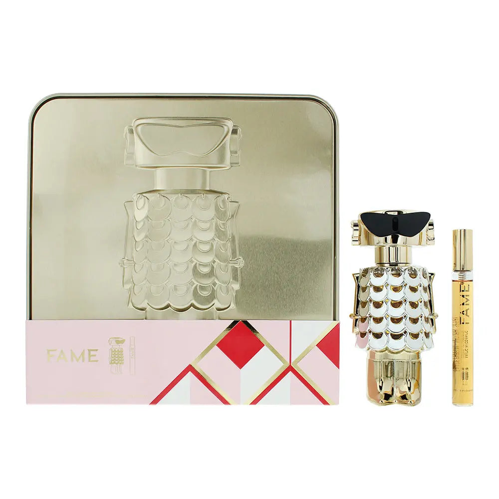 Paco Rabanne Fame 2 Piece Gift Set: Eau de Parfum 80ml - Eau de Parfum 10ml Fame