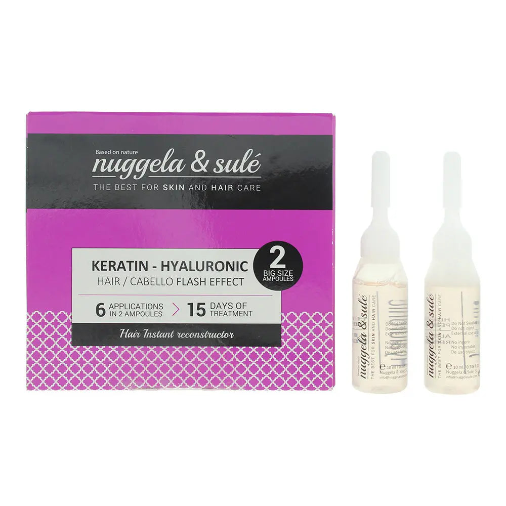 Nuggela & Sule Keratin Hyaluronic Hair Treatment 2 x 10ml Nuggela & Sule