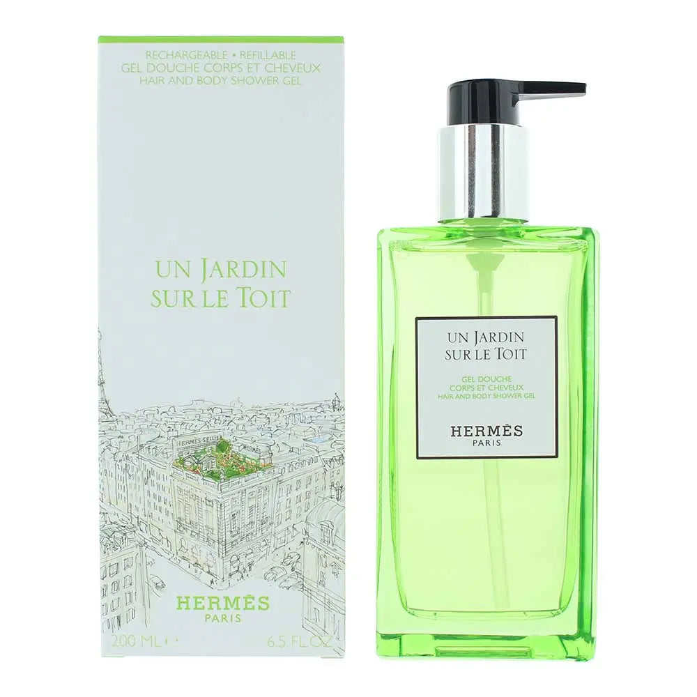 Hermès Un Jardin Sur Le Toit Hair And Body Shower Gel 200ml Un Jardin Sur Le Toit