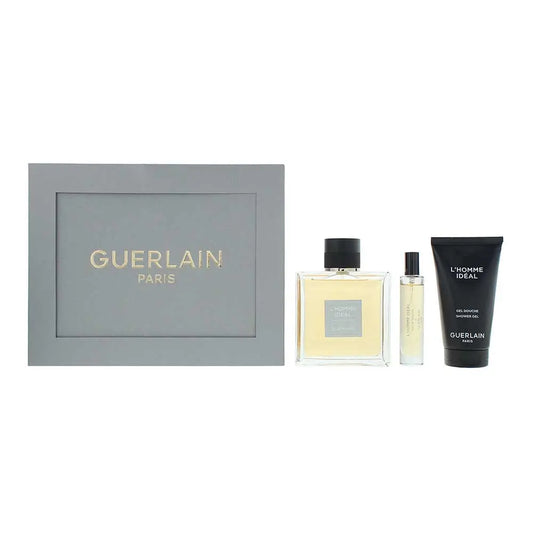 Guerlain L'homme Ideal 2 Piece Gift Set: Eau De Toilette 100ml - Shower Gel 75ml L'homme Ideal
