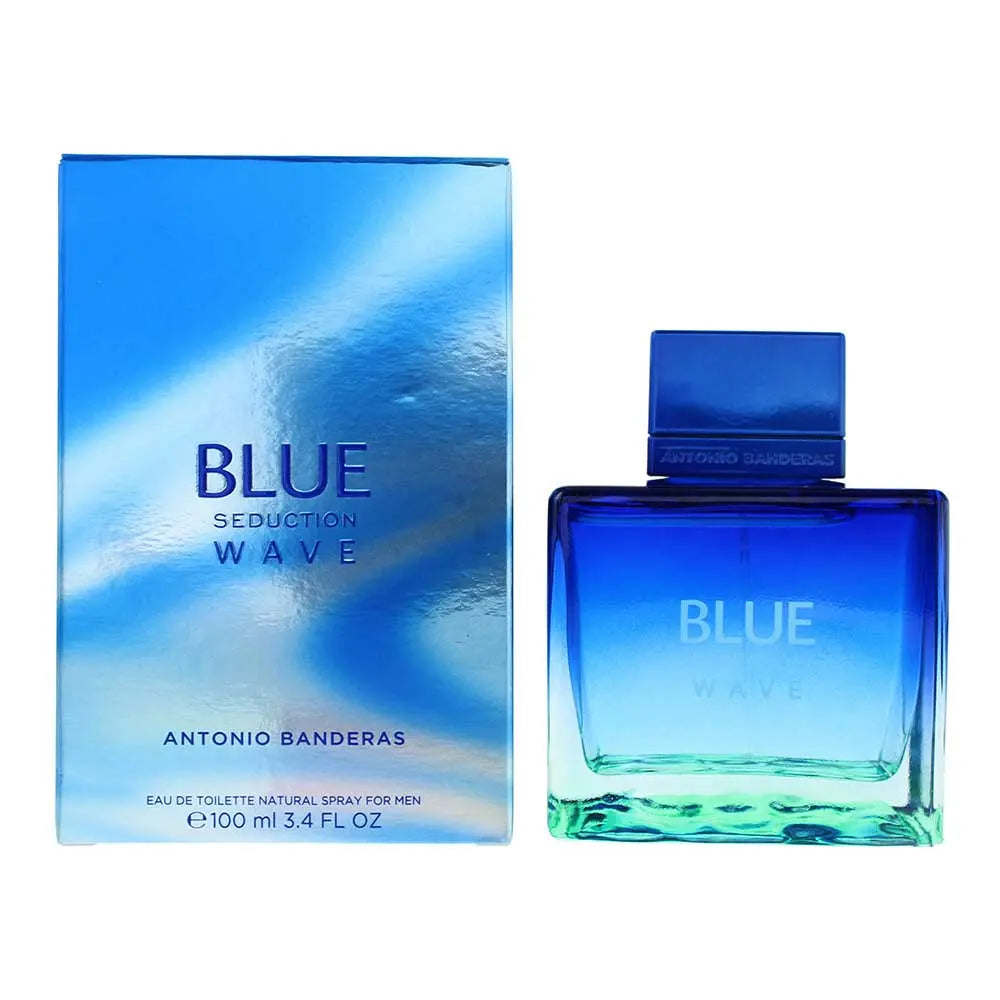 Antonio Banderas Blue Seduction Wave For Men Eau De Toilette 100ml Antonio Banderas