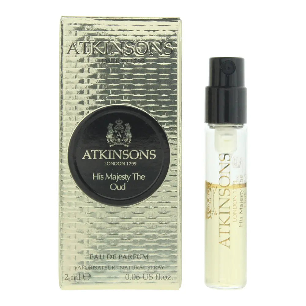 Atkinsons His Majesty The Oud Vial Eau de Parfum 2ml Atkinsons