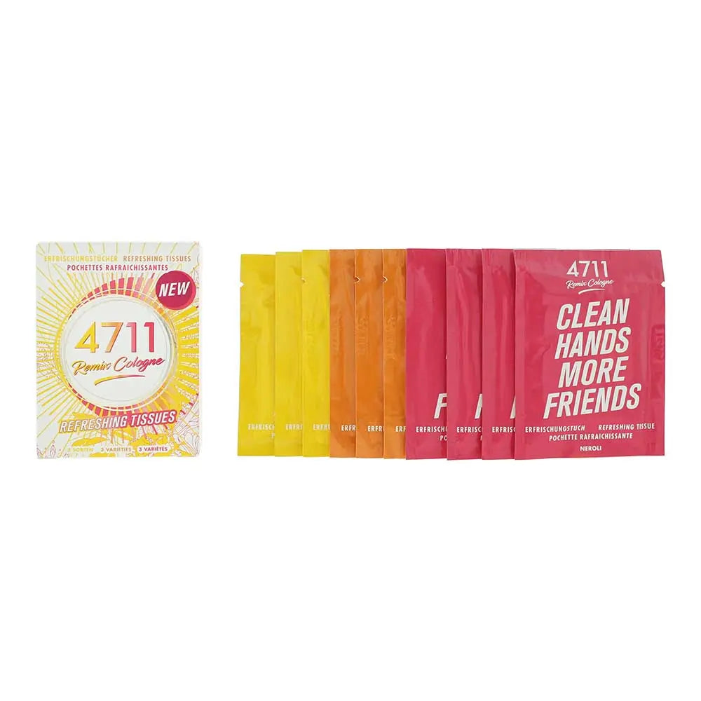 4711 Remix Cologne Tissues 10pcs 4711
