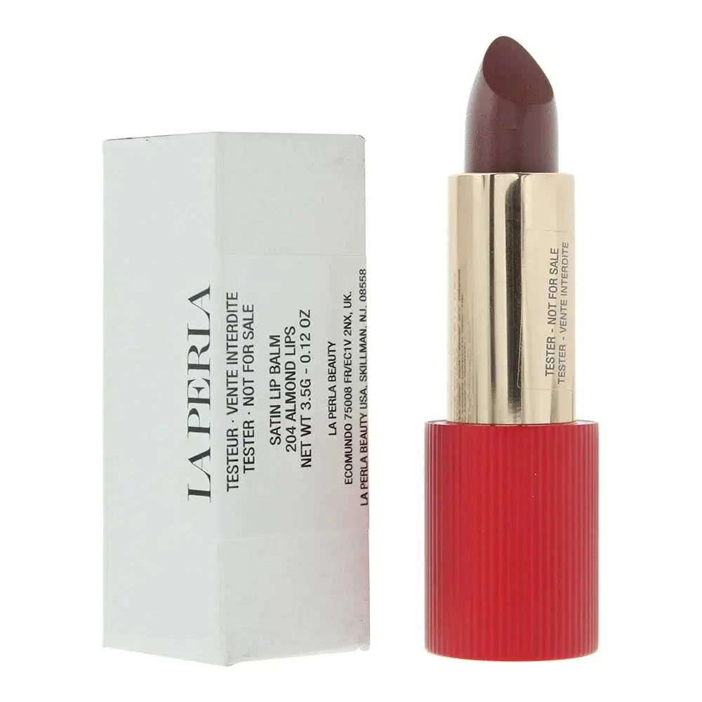 La Perla Tester Satin 204 Almond Lip Balm 3.5g
