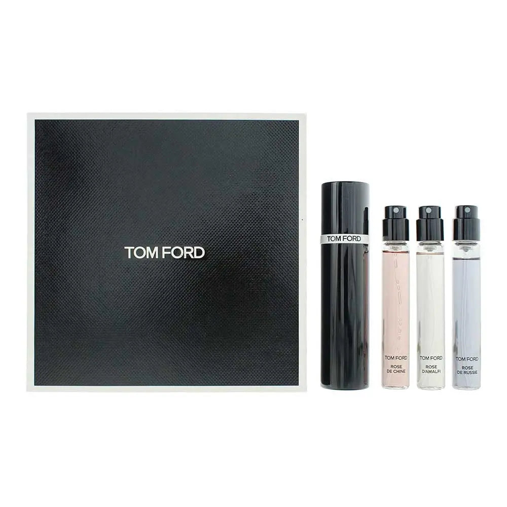 Tom Ford Blend Roses 3 Piece Gift Set:  Rose D'Amalfi Eau de Parfum 10ml - Rose De Chine Eau de Parfum 10ml -  Rose De Russie Eau de Parfum 10ml Tom Ford